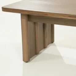 Eleonora Salontafels|Salontafel Jake bruin eikenhout 120cm