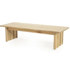 Eleonora Salontafels|Salontafel Jake naturel eikenhout 120cm