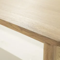 Eleonora Salontafels|Salontafel Jake naturel eikenhout 120cm