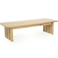 Eleonora Salontafels|Salontafel Jake naturel eikenhout 120cm