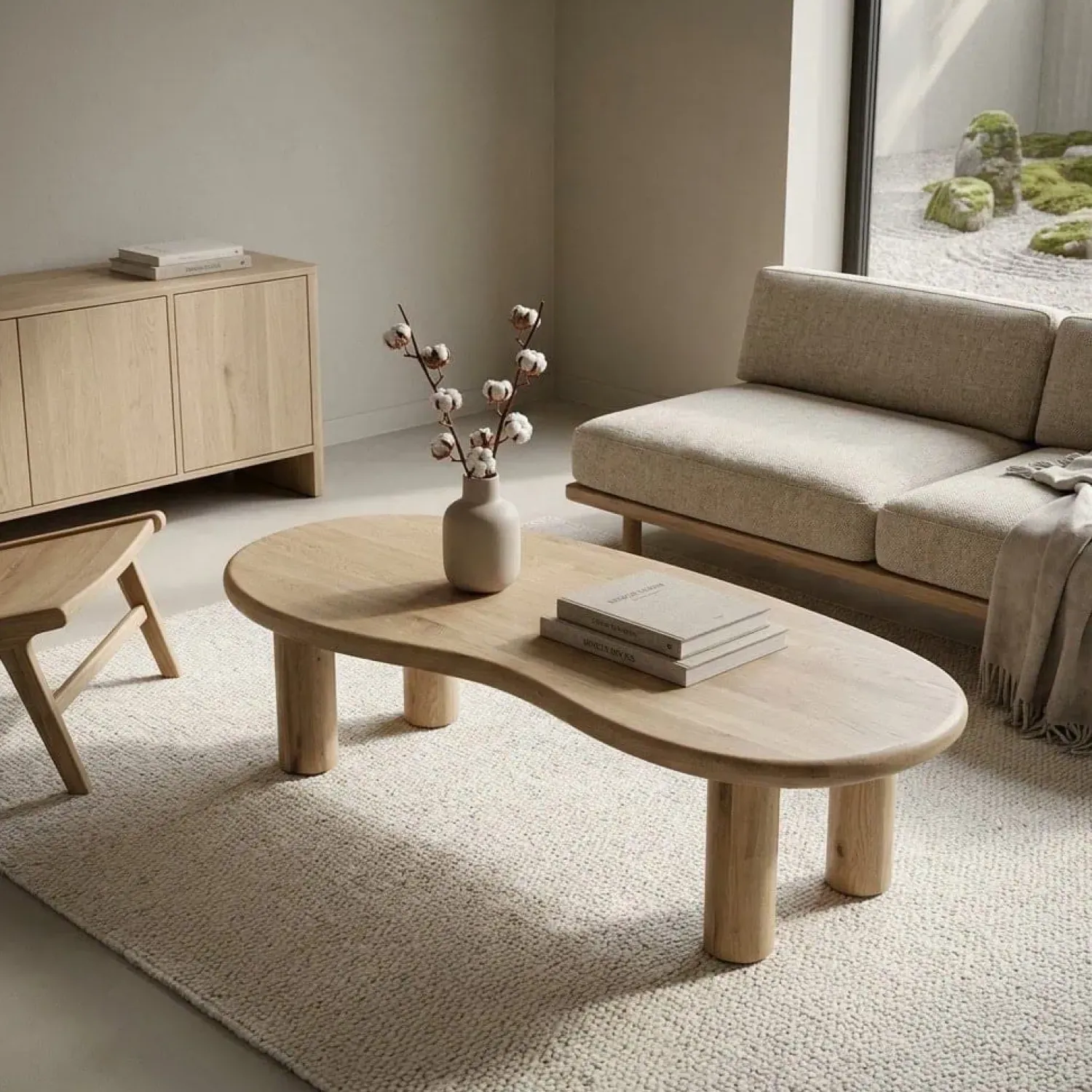 Eleonora Salontafels|Salontafel Josh Naturel 140cm