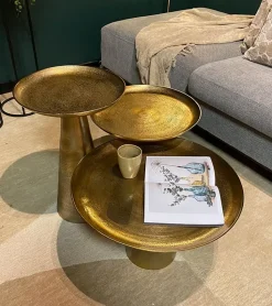 Furndea Salontafels|Bijzettafels|Salontafel Lavet Medium Goud