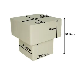 Furndea Salontafels|Salontafel Lira 50 cm