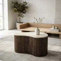 Eleonora Salontafels|Salontafel Mari 70x47x38 bruin
