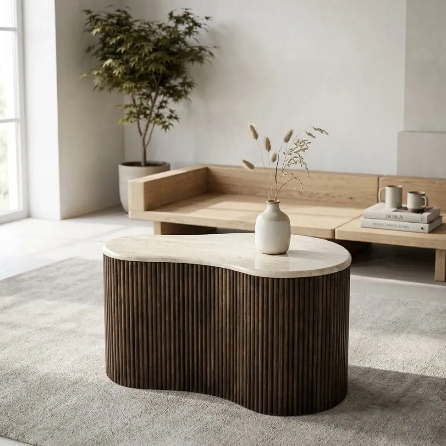 Eleonora Salontafels|Salontafel Mari 70x47x38 bruin