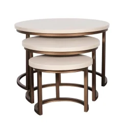 Furndea Salontafels|Salontafel Martin set van 3 Zand
