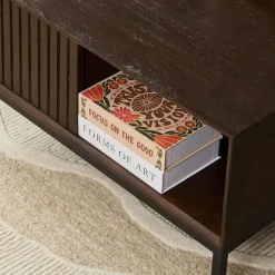 Furndea Salontafels|Salontafel Martin Walnoot 80cm Vierkant