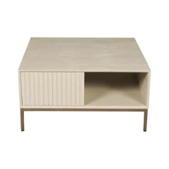 Furndea Salontafels|Salontafel Martin Zand vierkant 80 cm