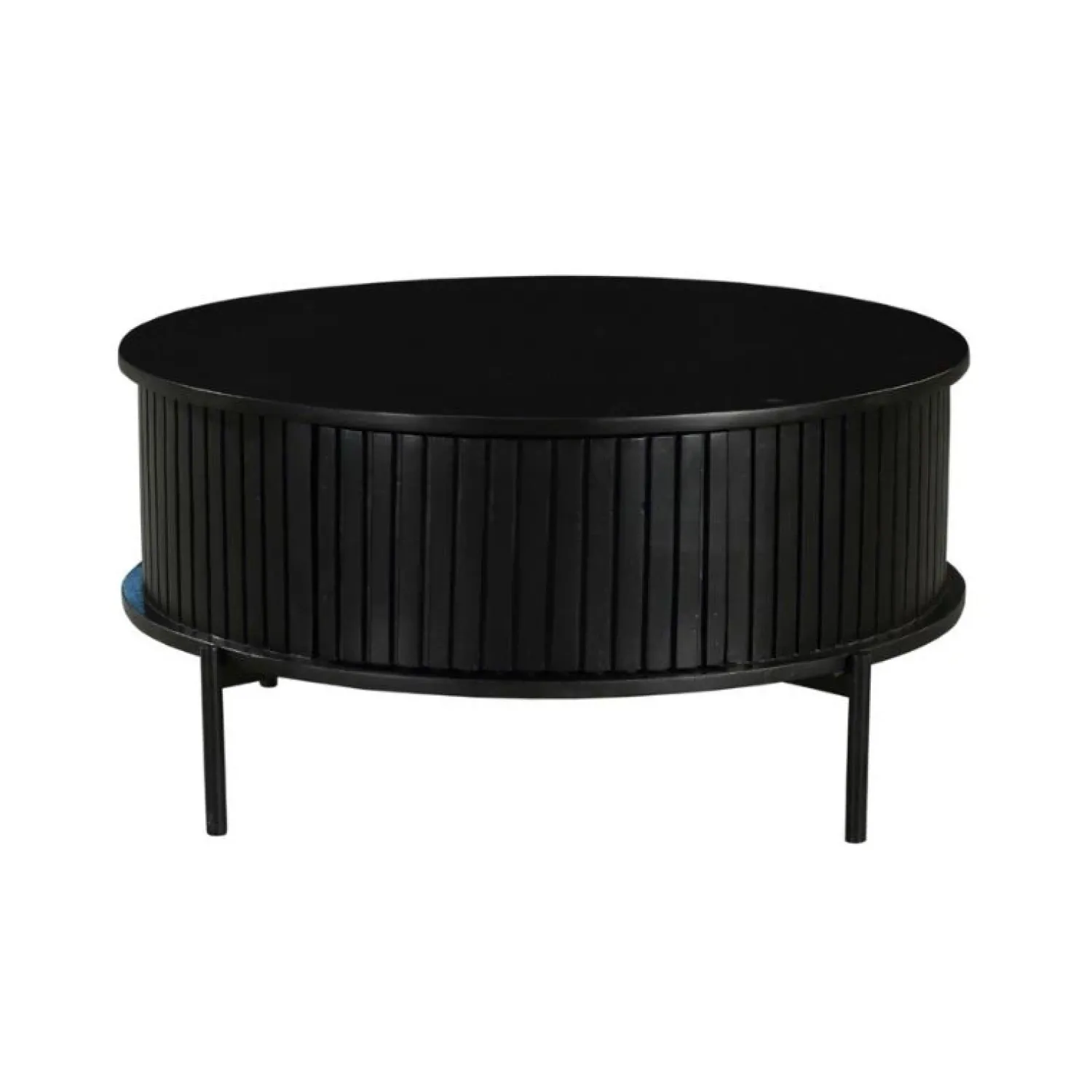 Furndea Salontafels|Salontafel Martin Zwart Rond 80cm