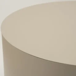 By Boo Salontafels|Salontafel Mesita rond Taupe 60cm