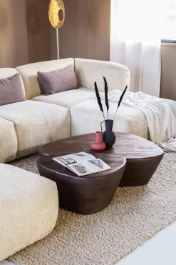 Eleonora Salontafels|Salontafel Mila 70×53 bruin