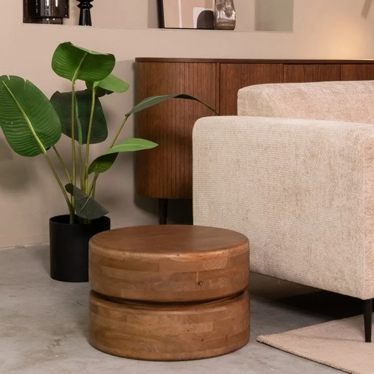 Label51 Salontafels|Salontafel Milly Naturel Mangohout 50cm