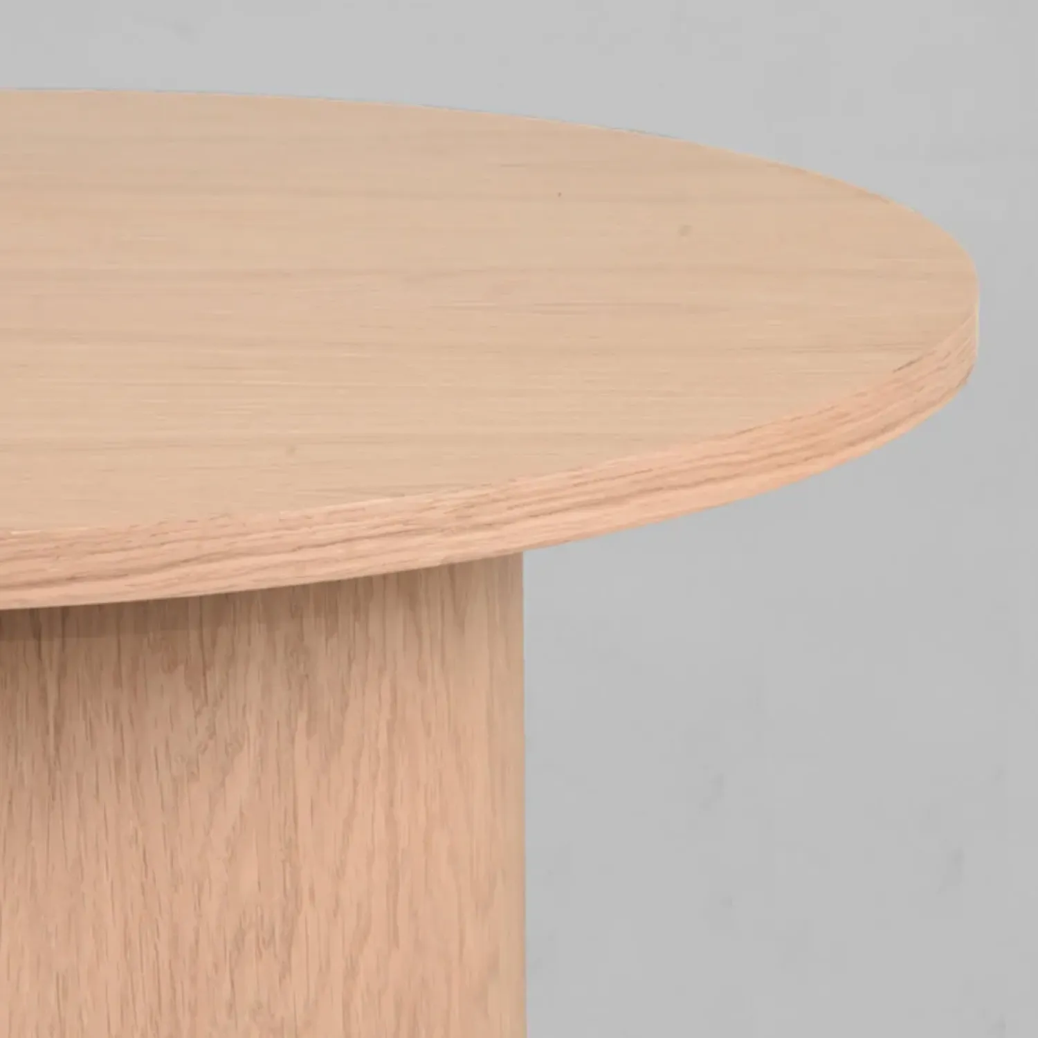 Label51 Salontafels|Salontafel Oliva hoog Naturel Eikenhout rond 60cm