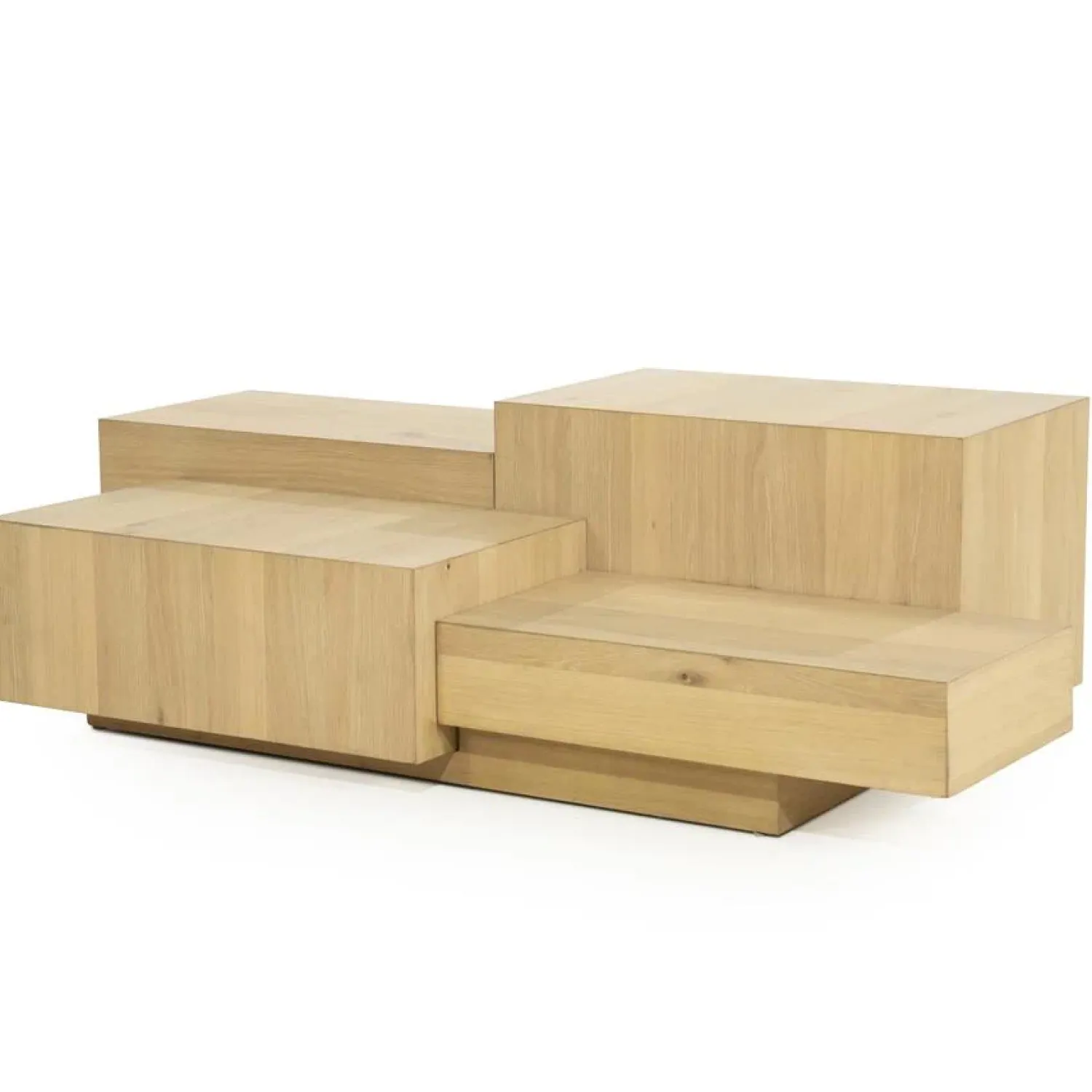Eleonora Salontafels|Salontafel Quinten rechthoekig naturel 140cm