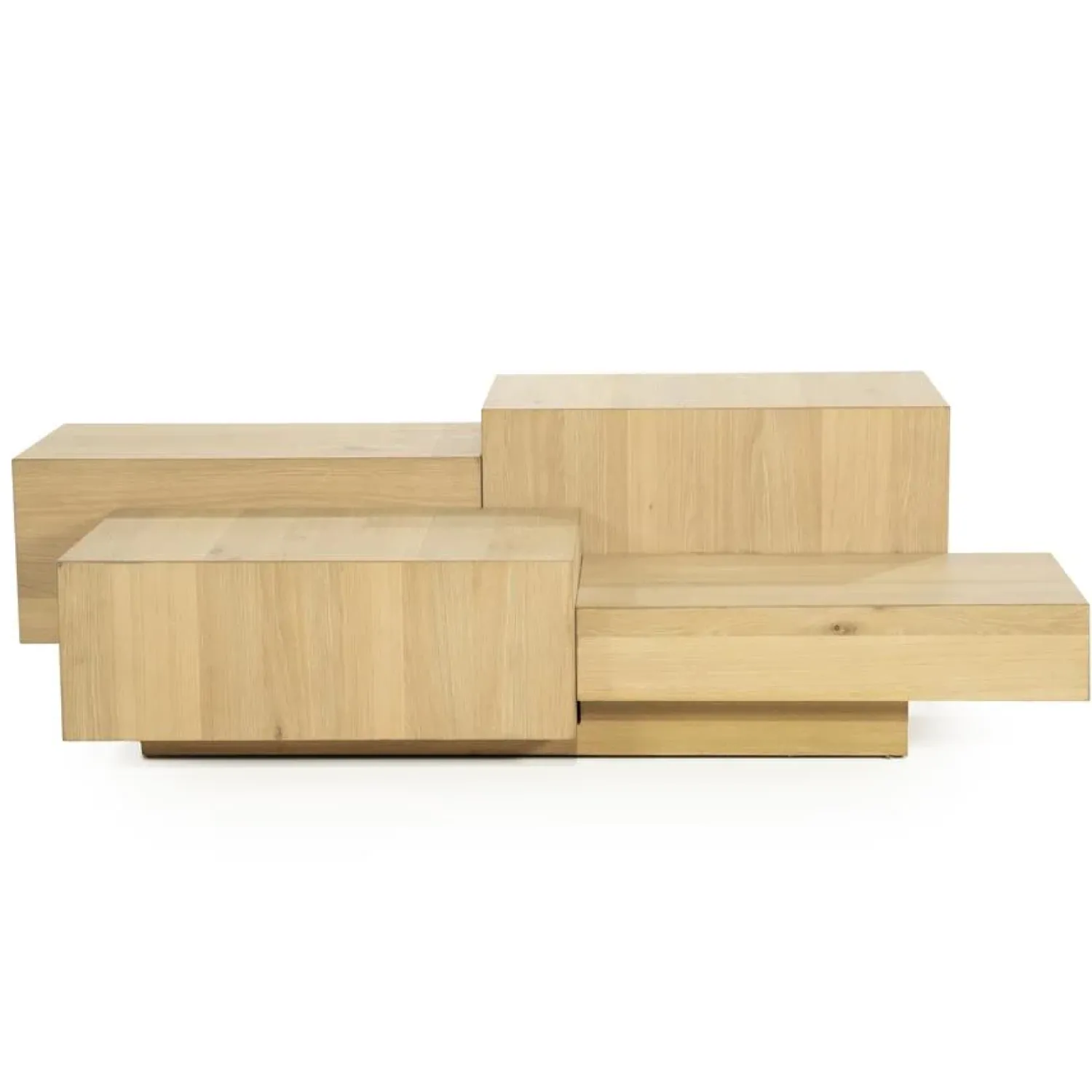Eleonora Salontafels|Salontafel Quinten rechthoekig naturel 140cm