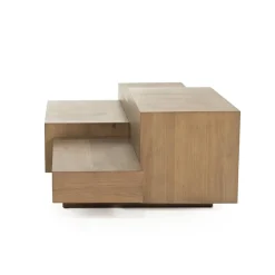 Eleonora Salontafels|Salontafel Quinten rechthoekig bruin 140cm