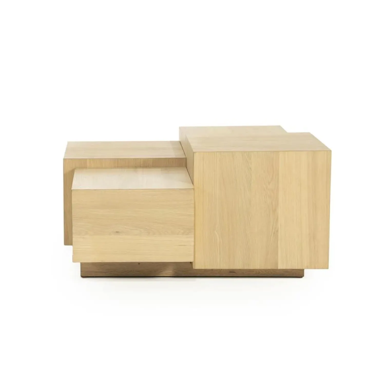 Eleonora Salontafels|Salontafel Quinten vierkant naturel 80cm
