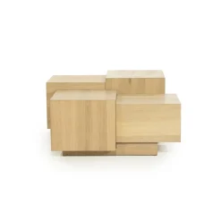 Eleonora Salontafels|Salontafel Quinten vierkant naturel 80cm