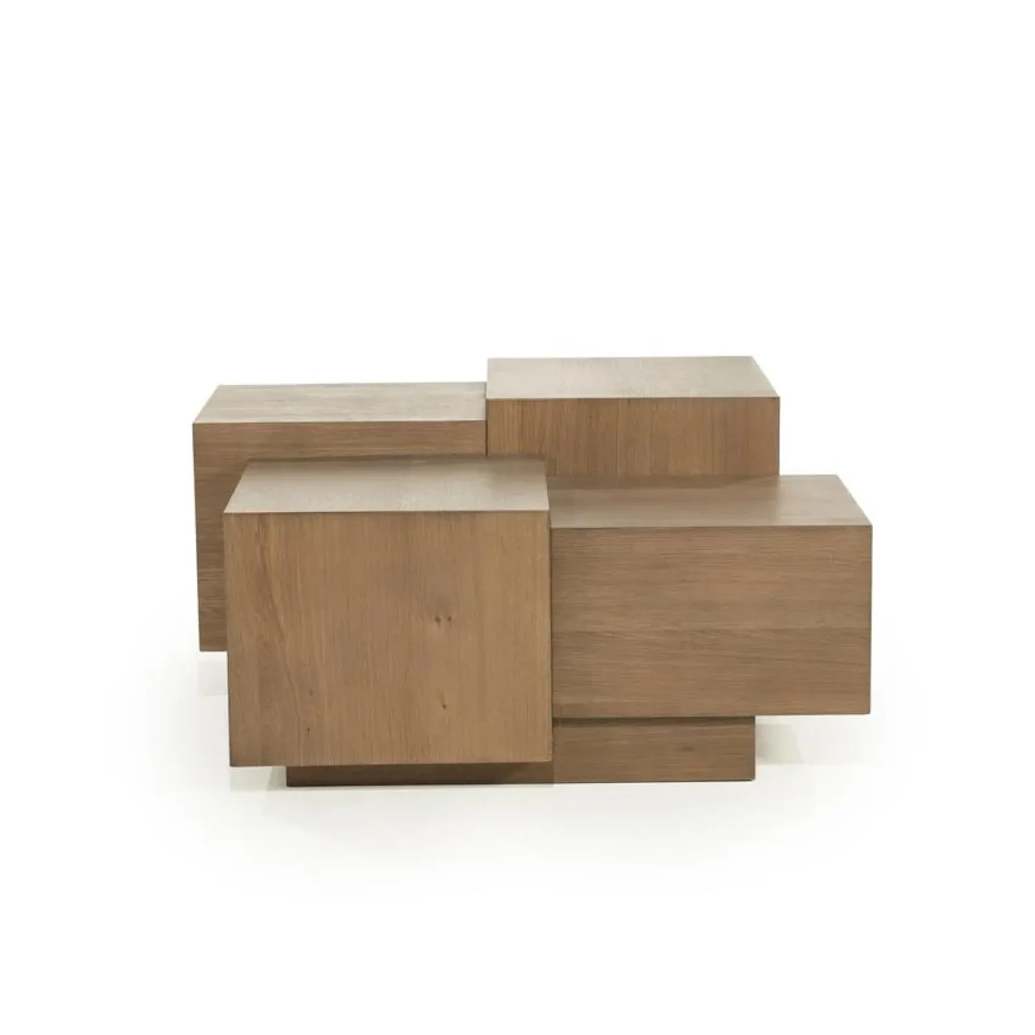 Eleonora Salontafels|Salontafel Quinten vierkant bruin 80cm