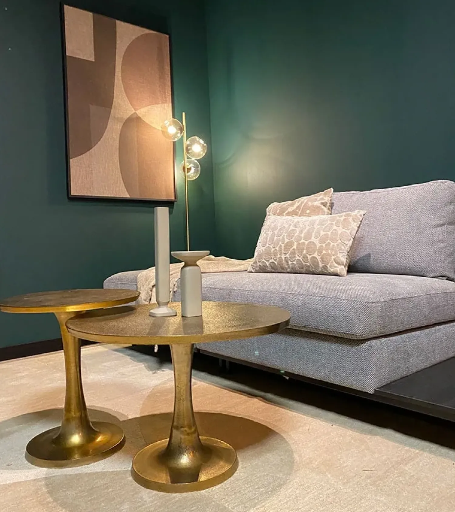 Furndea Salontafels|Bijzettafels|Salontafel Skild Goud Large