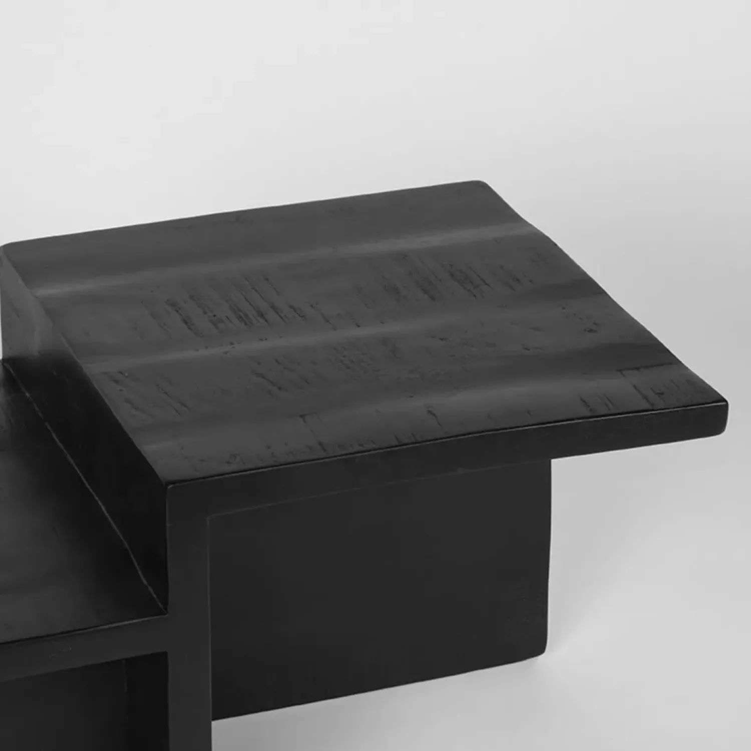 Label51 Salontafels|Salontafel Skip Zwart Mangohout 90cm