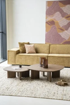 Eleonora Salontafels|Salontafel Stef medium Bruin 100cm