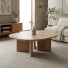 Eleonora Salontafels|Salontafel Stef small Naturel 80cm