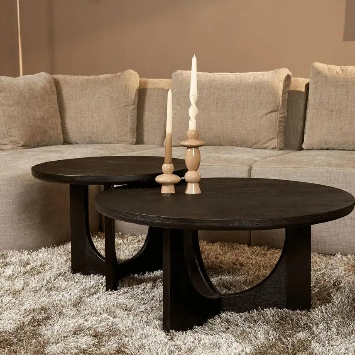 Furndea Salontafels|Salontafel Suus Zwart 60 cm