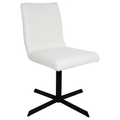 Kick Collection Eetkamerstoelen|Sam Eetkamerstoel Boucle wit