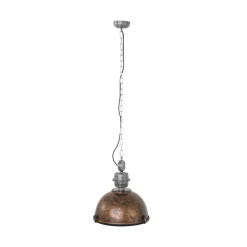 Trading Lighting Hanglampen|Sammy 1-lichts Hanglamp Bruin 42cm