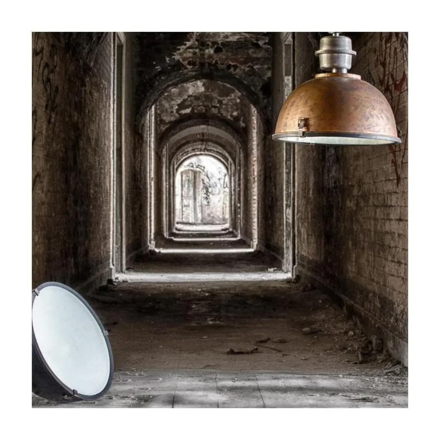 Trading Lighting Hanglampen|Sammy 1-lichts Hanglamp Bruin 42cm