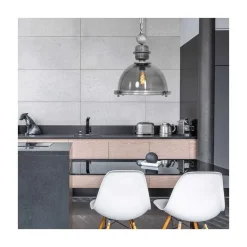 Steinmex Hanglampen|Sammy 1-lichts Hanglamp Grijs 45cm