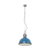 Steinmex Hanglampen|Sammy 1-lichts Hanglamp Petrol 42cm