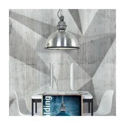 Steinmex Hanglampen|Sammy 1-lichts Hanglamp Staal 42cm