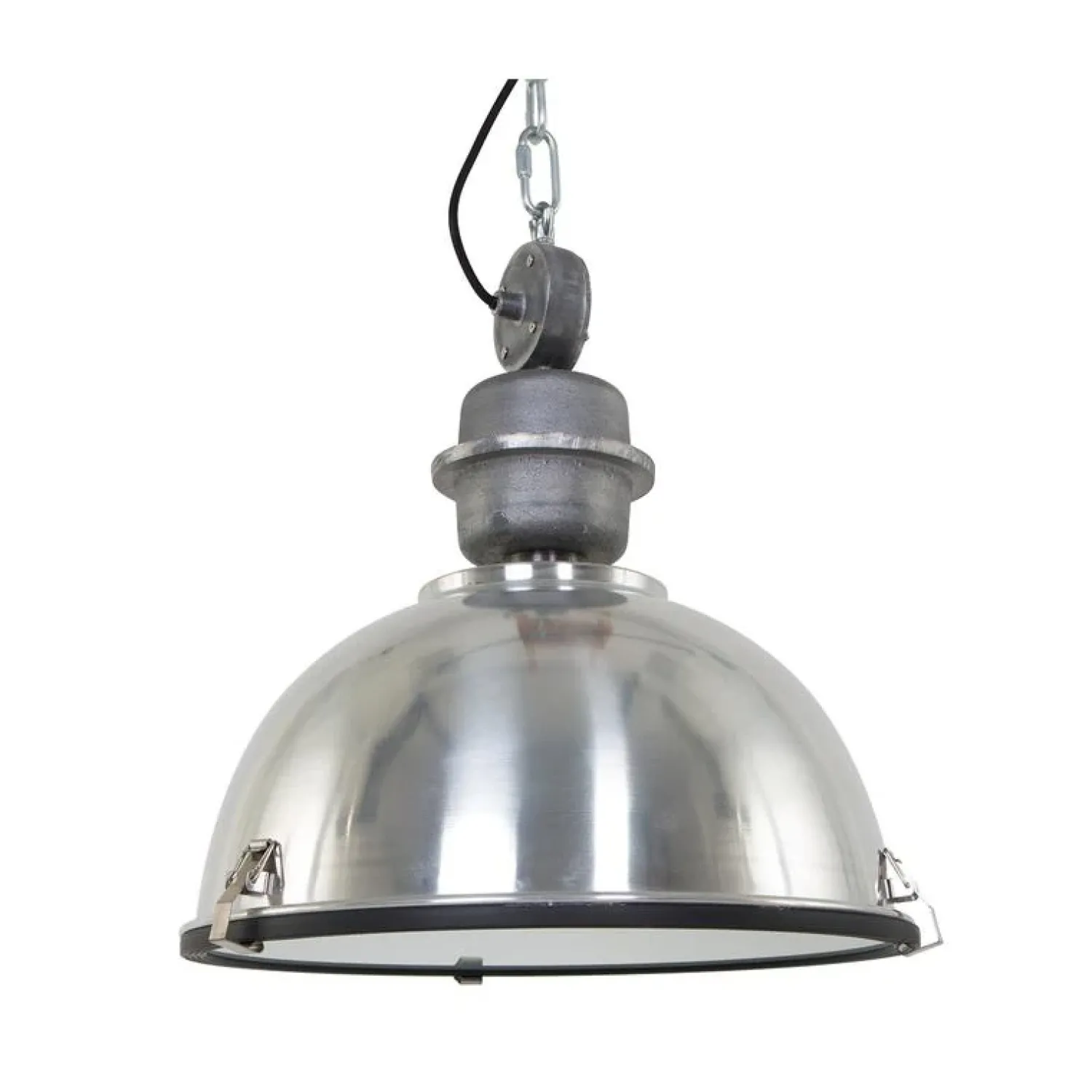 Steinmex Hanglampen|Sammy 1-lichts Hanglamp Staal 42cm