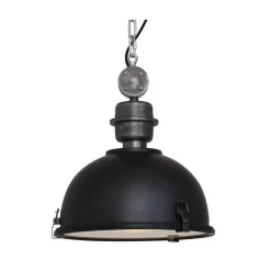 Steinmex Hanglampen|Sammy 1-lichts Hanglamp S Zwart 32cm