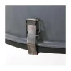 Steinmex Hanglampen|Sammy 1-lichts Hanglamp XL Grijs 52cm