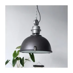 Trading Lighting Hanglampen|Sammy 1-lichts Hanglamp Zwart 42cm