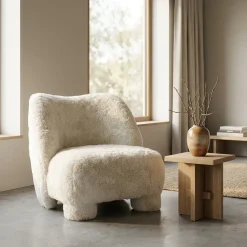 Eleonora Fauteuils|Samson Fauteuil Beige Doodlestof