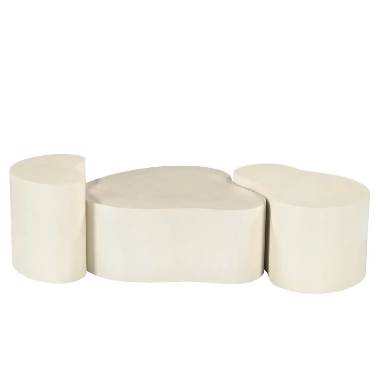Livingfurn Salontafels|Sandy organische Salontafel Zand 50cm