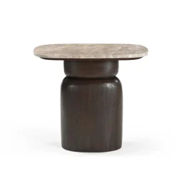 Furndea Bijzettafels|Santo Bijzettafel Marmer 56 cm