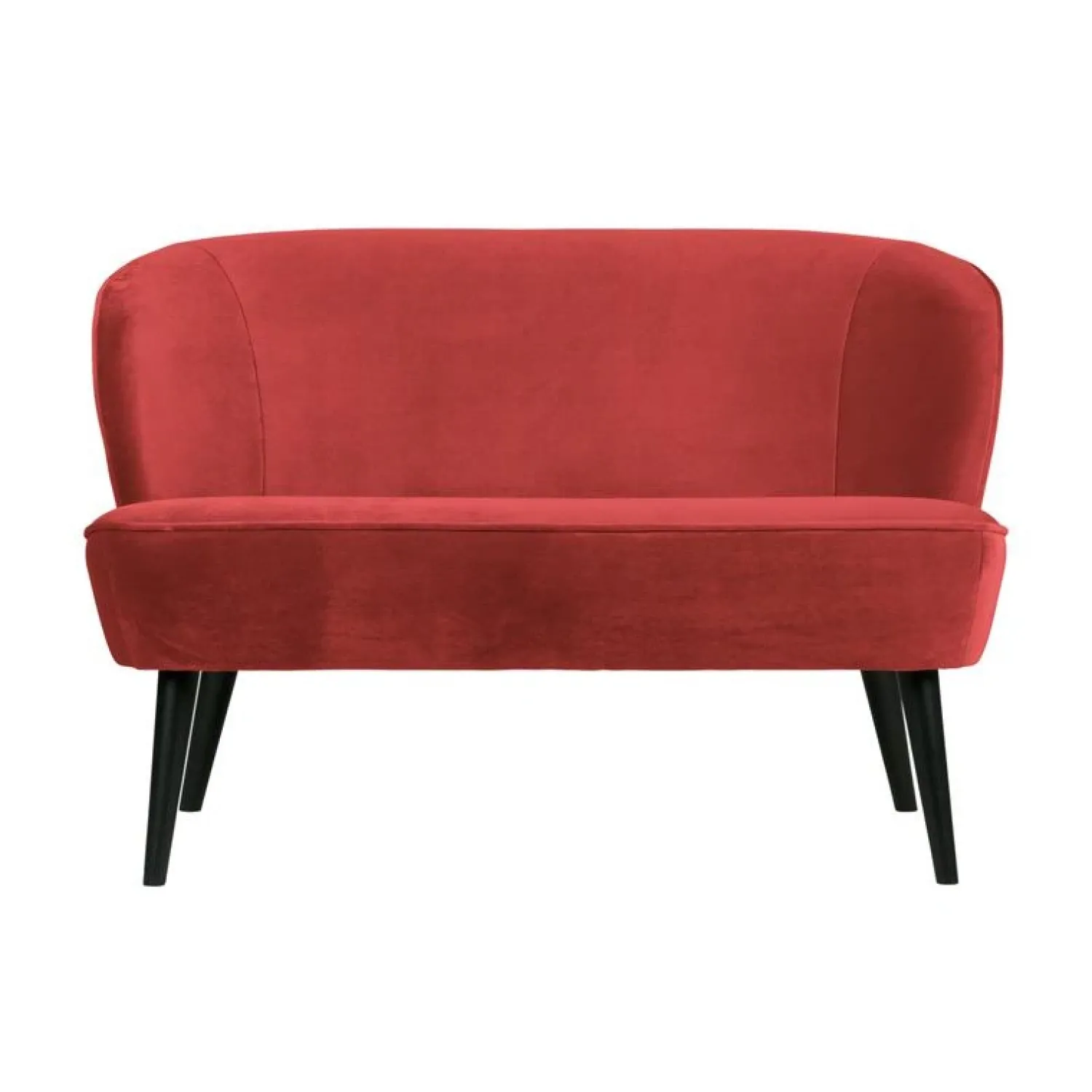 WOOOD Eetkamerbanken|Eetkamerbanken|Sara Bankje Velvet Framboos 110cm