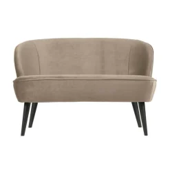 WOOOD Eetkamerbanken|Eetkamerbanken|Sara Bankje Velvet Khaki 110cm