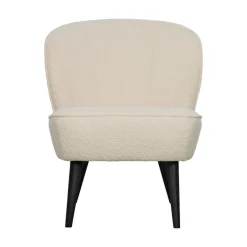 WOOOD Fauteuils|Sara Fauteuil Boucle Creme