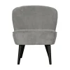 WOOOD Fauteuils|Sara Fauteuil Ribstof Verweerd Groen