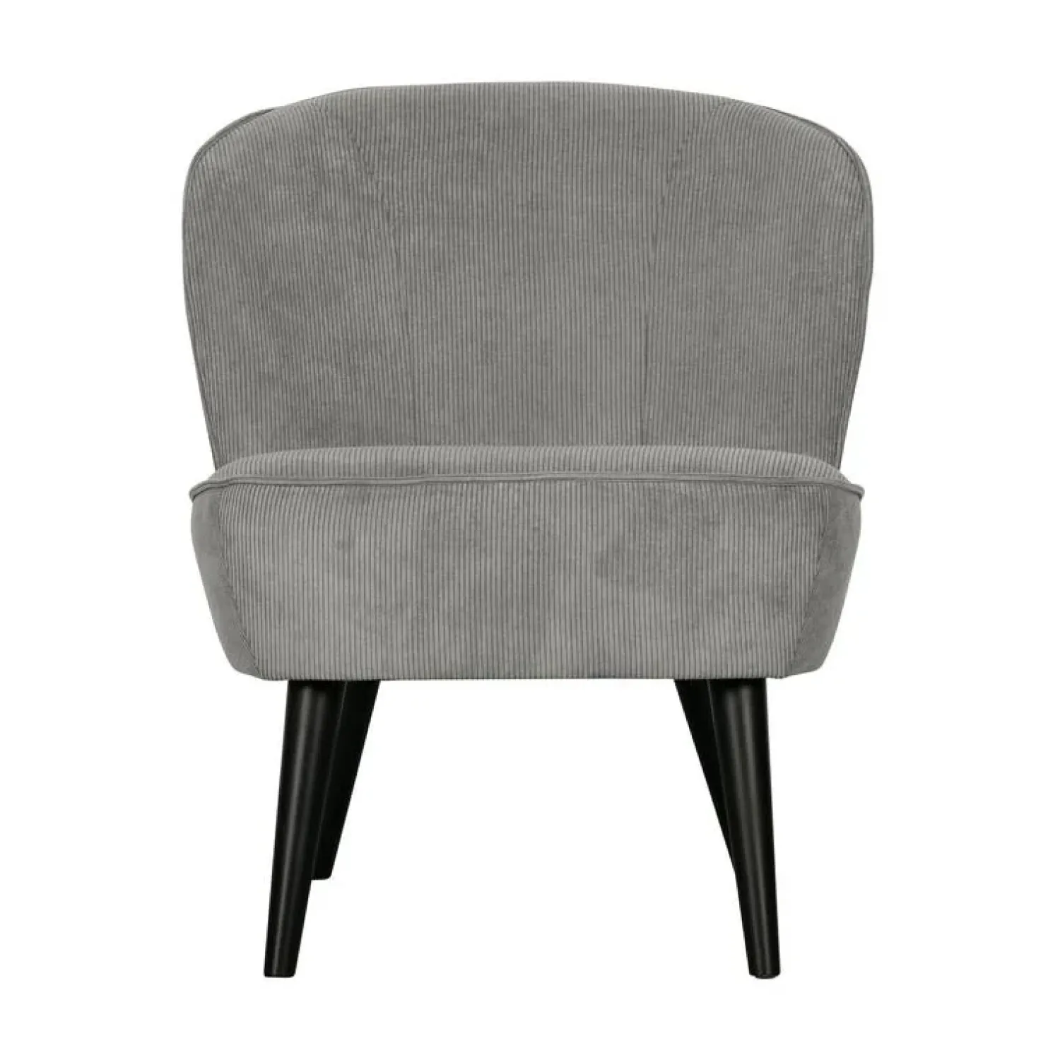 WOOOD Fauteuils|Sara Fauteuil Ribstof Verweerd Groen
