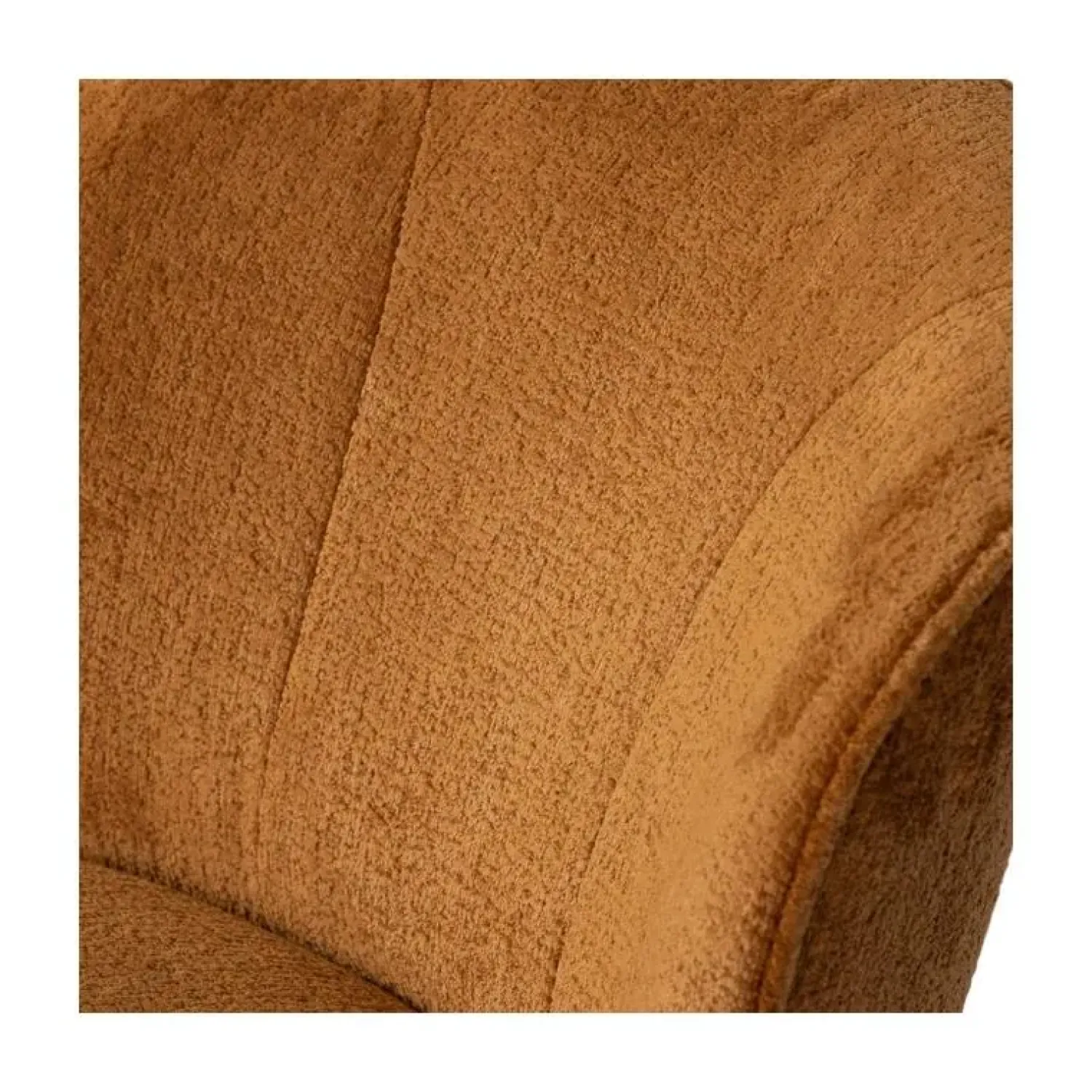 WOOOD Fauteuils|Sara Fauteuil Structure Velvet Cognac