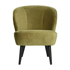 WOOOD Fauteuils|Sara Fauteuil Velvet Army
