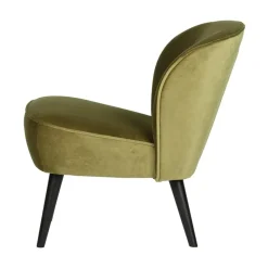 WOOOD Fauteuils|Sara Fauteuil Velvet Army