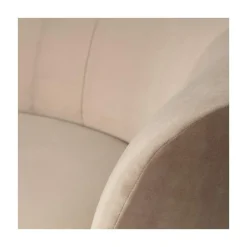WOOOD Loungebanken|Fauteuils|Sara Lounge Fauteuil Rechts Velvet Khaki 112cm